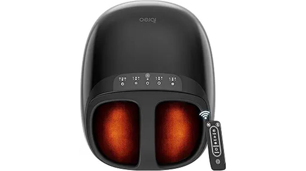 heated foot massage device