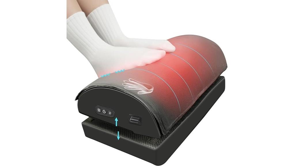 heated foot rest