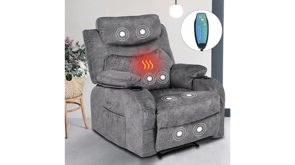 heated massage recliner chairs
