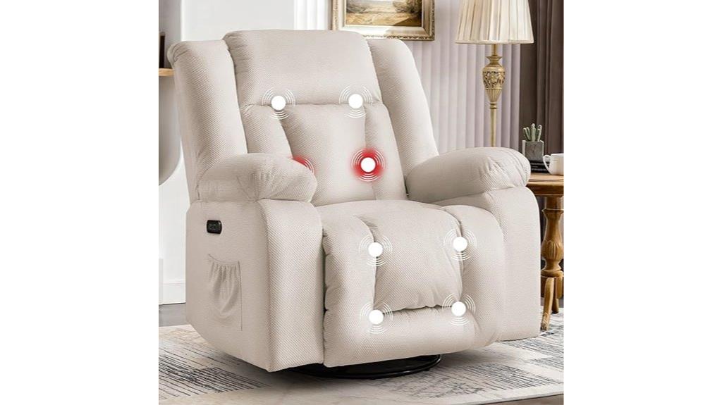 heated massage recliner chairs