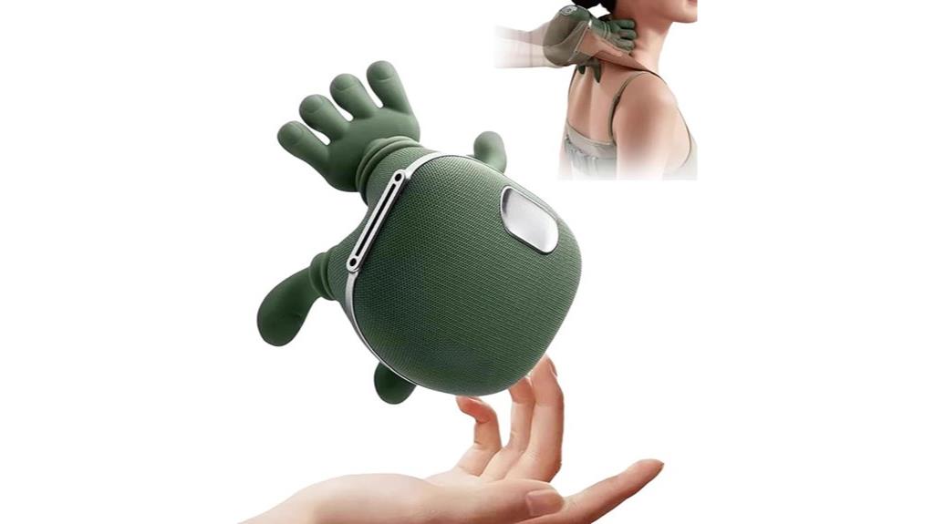 heated neck and shoulder massager