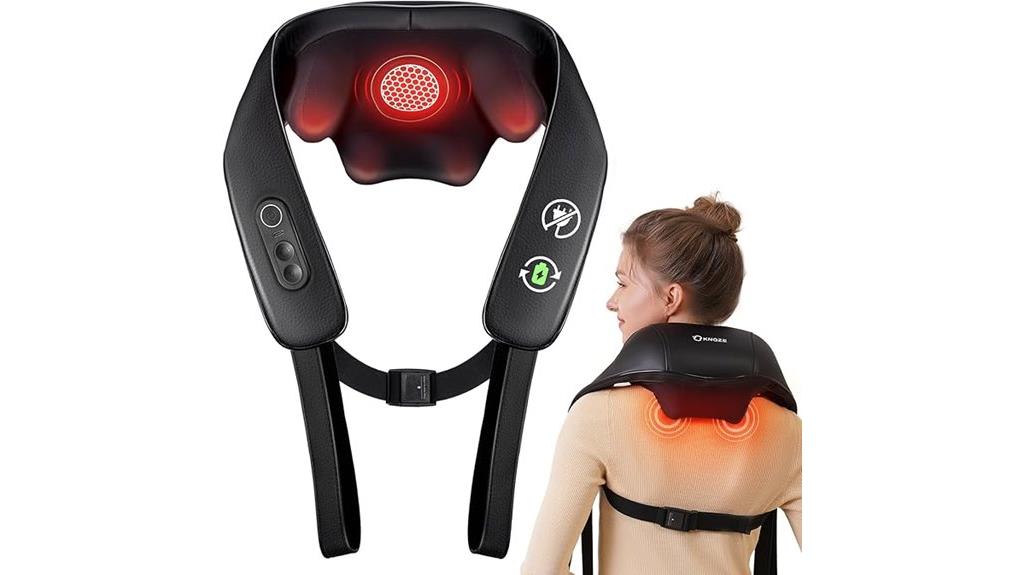 heated neck shoulder massager