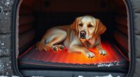 heated outdoor dog pads