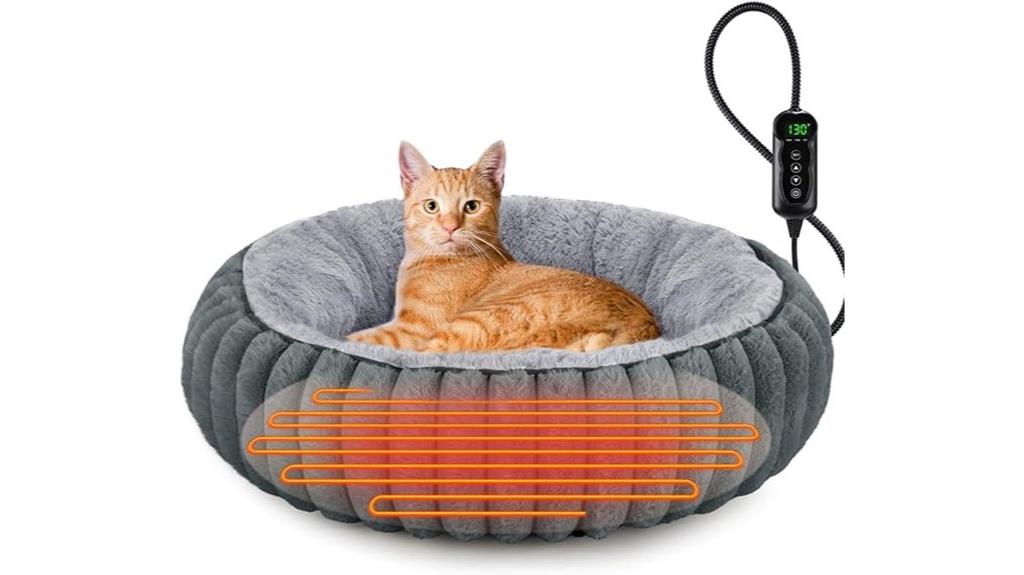 heated pet bed indoor