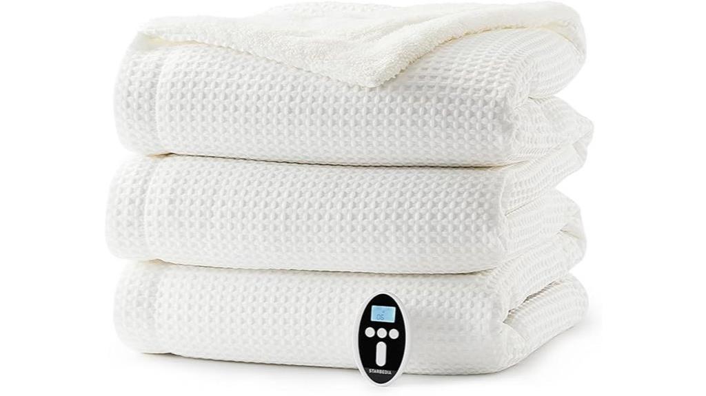heated queen blanket control