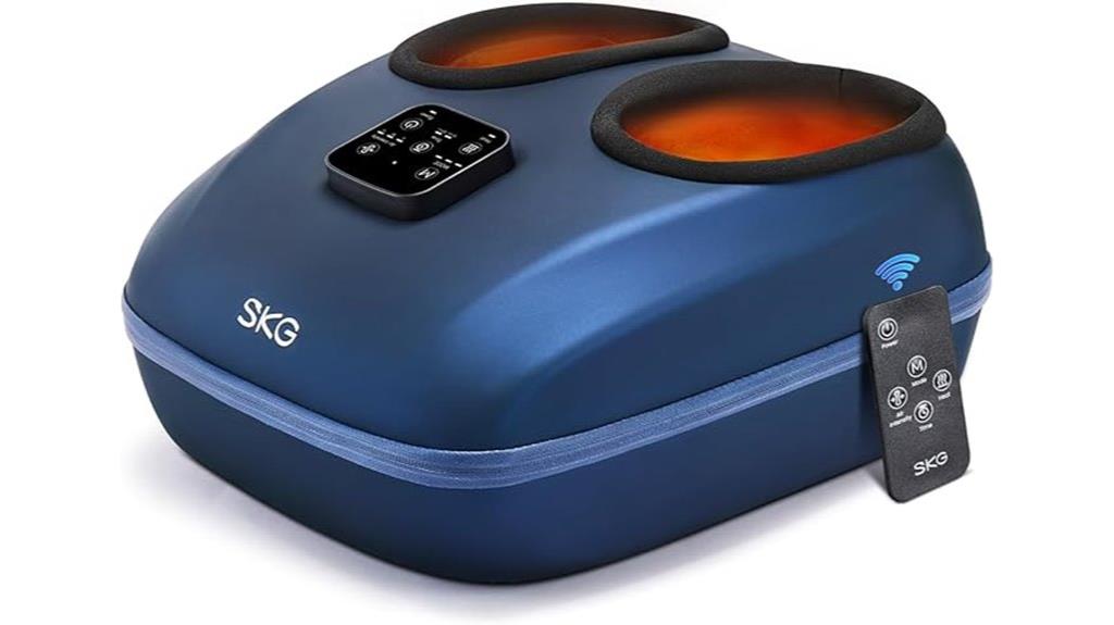 heated remote foot massager