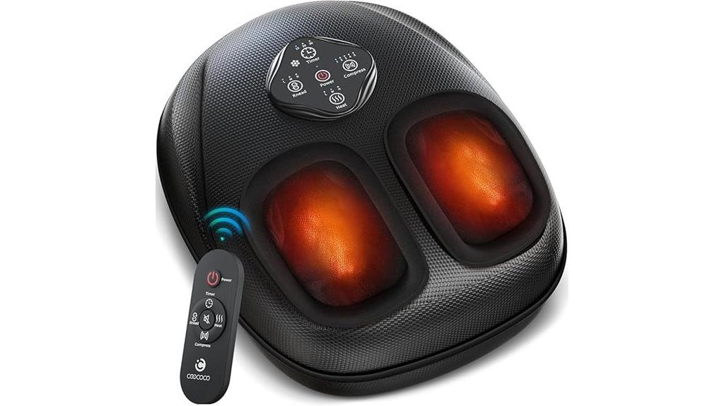 heated remote foot massager