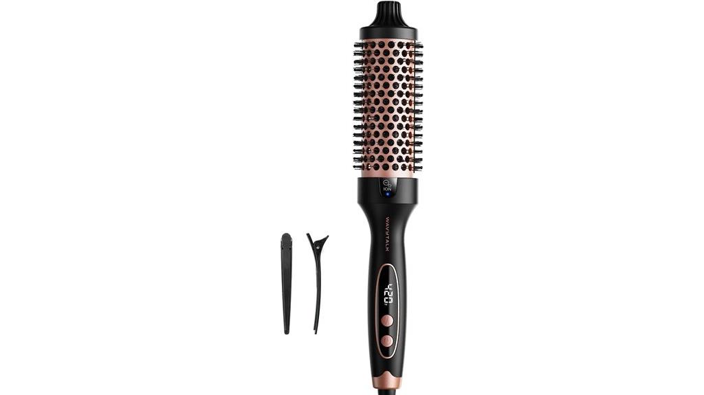 heated round blowout brush