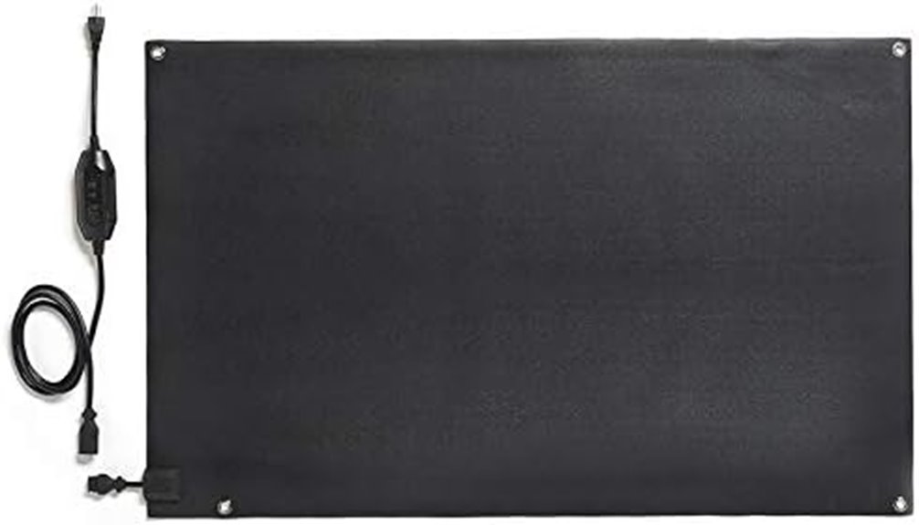 heated snow entrance mats