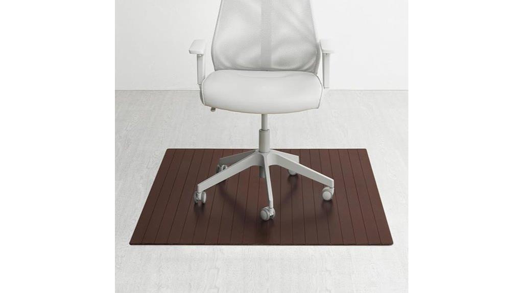 heavy duty bamboo chairmat