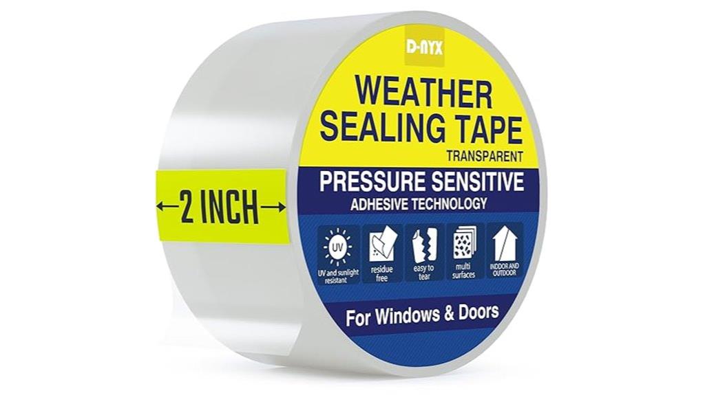 heavy duty clear weatherstripping