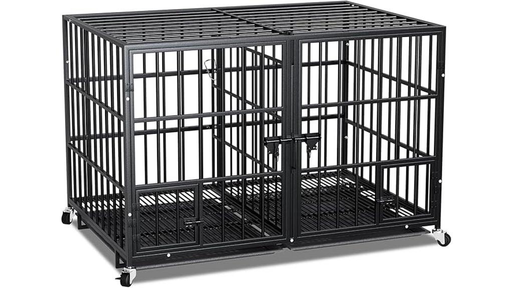 heavy duty metal crate