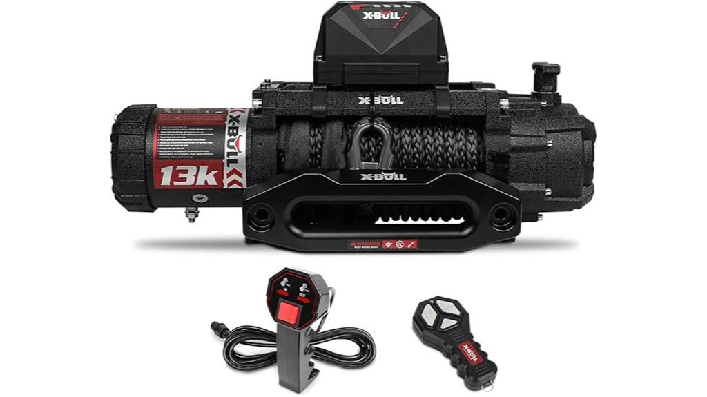 heavy duty synthetic winch