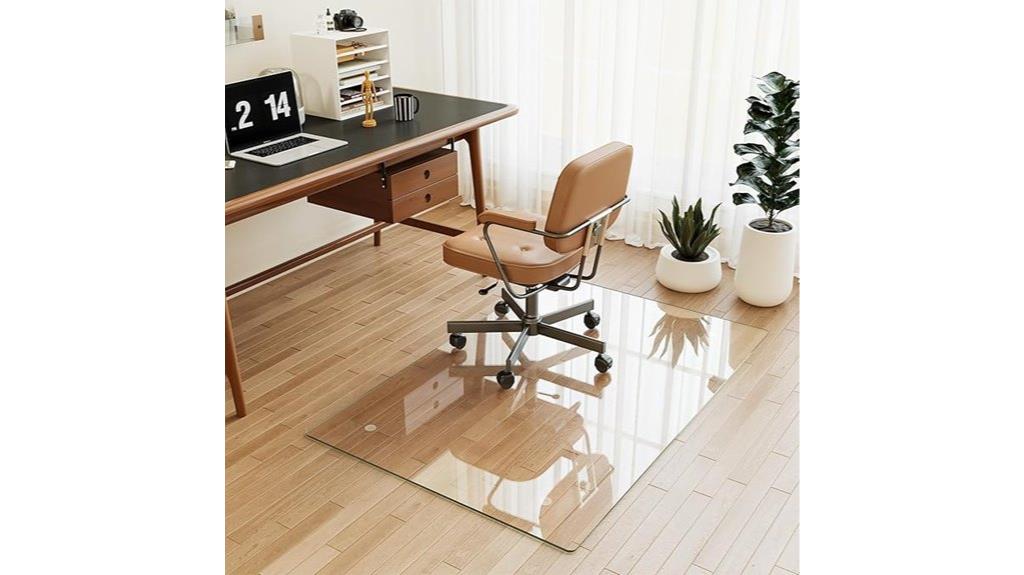 heavy duty tempered glass mat
