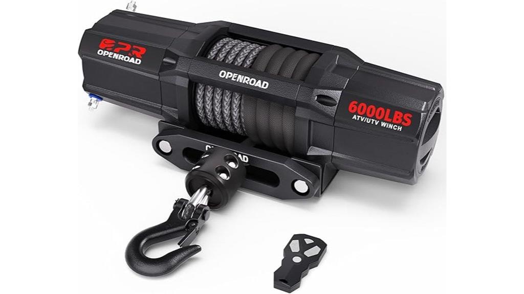 heavy duty waterproof winch