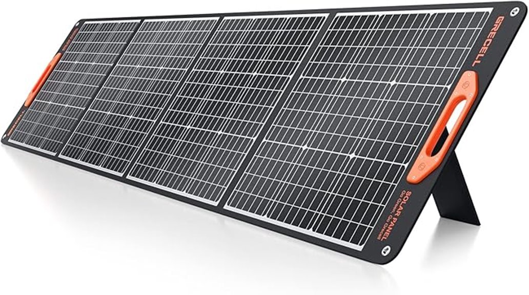 high power portable solar panel
