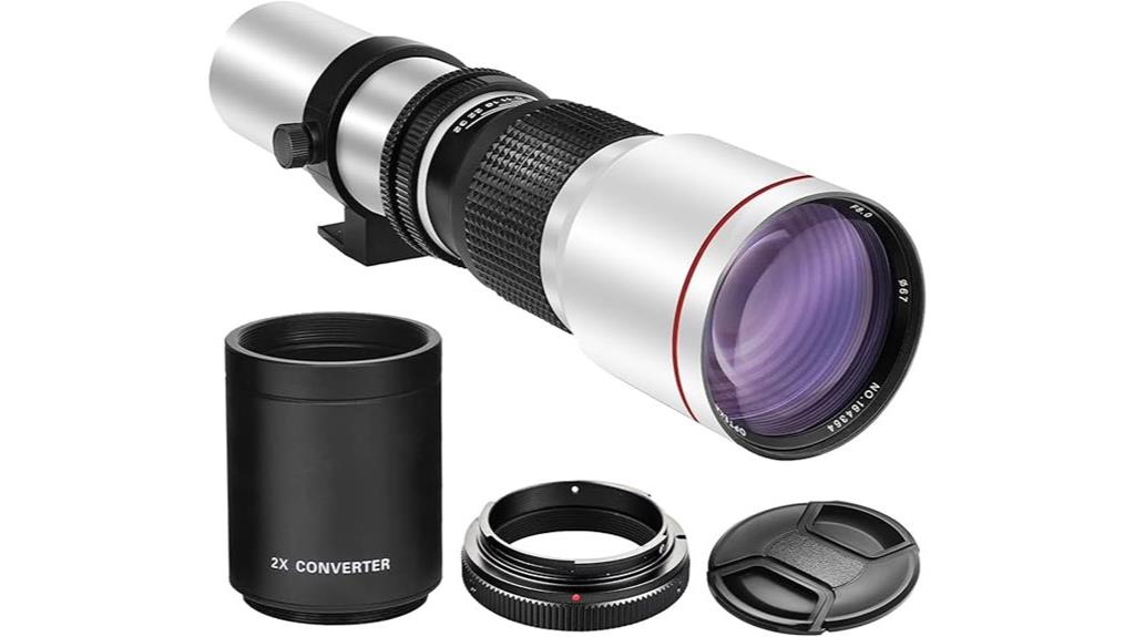 high power telephoto lens