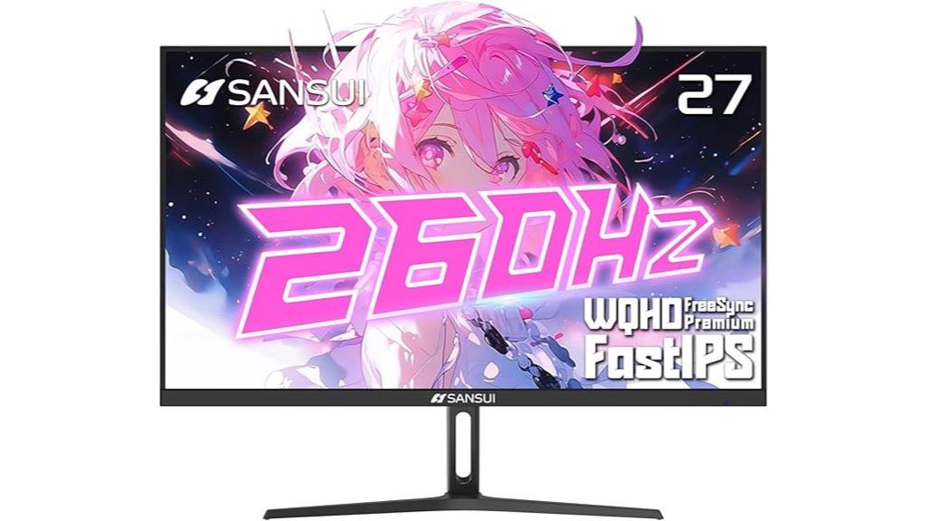 high refresh wqhd gaming monitor