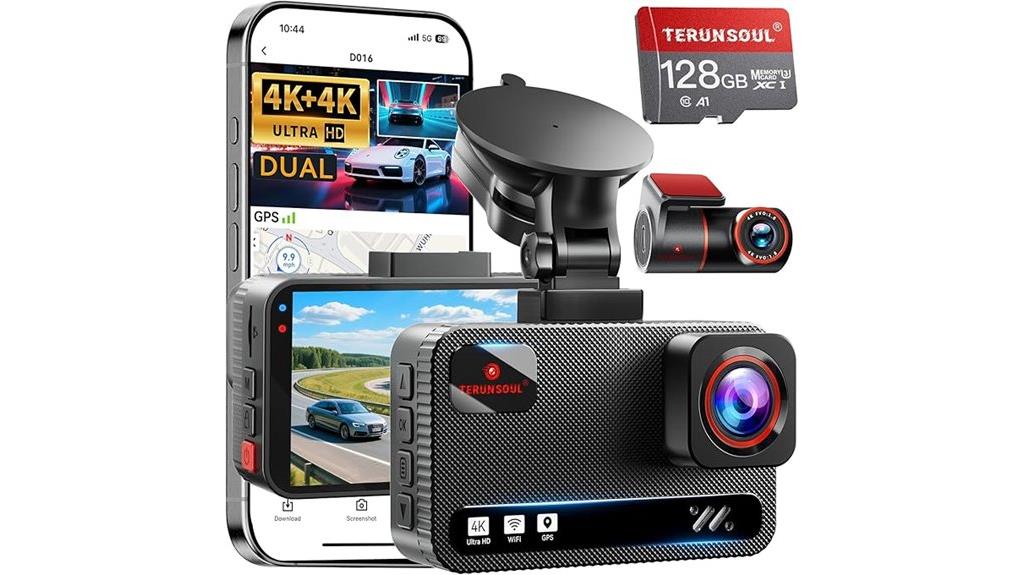 high resolution dash cam features