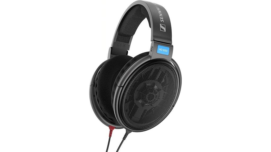 high resolution open back headphones