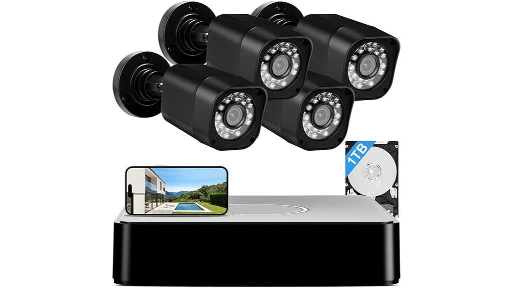 high resolution outdoor camera system
