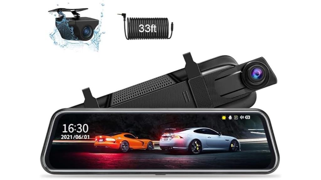 high resolution rear view camera