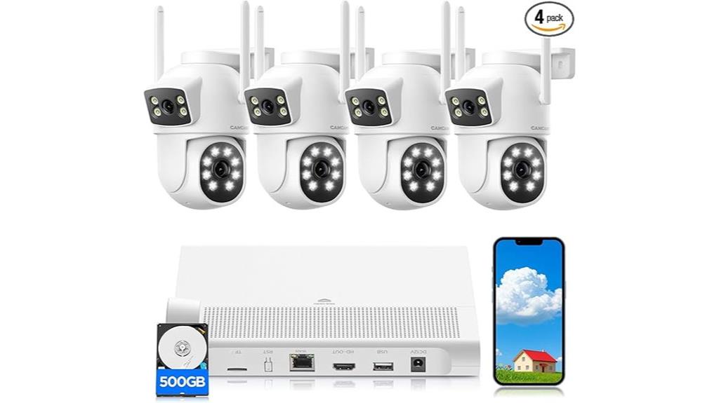 high resolution wireless surveillance system