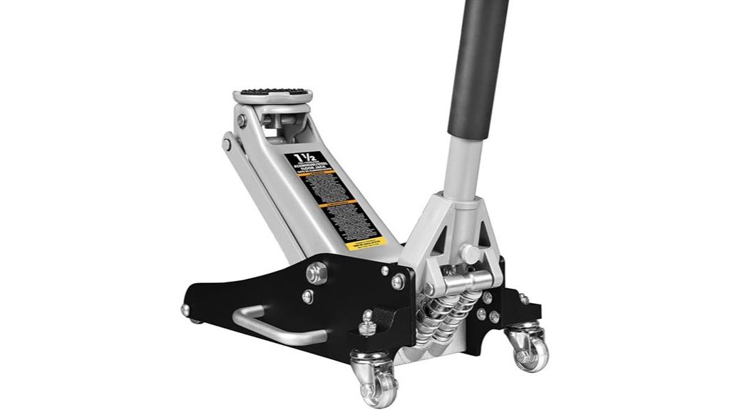 hydraulic aluminum steel jack