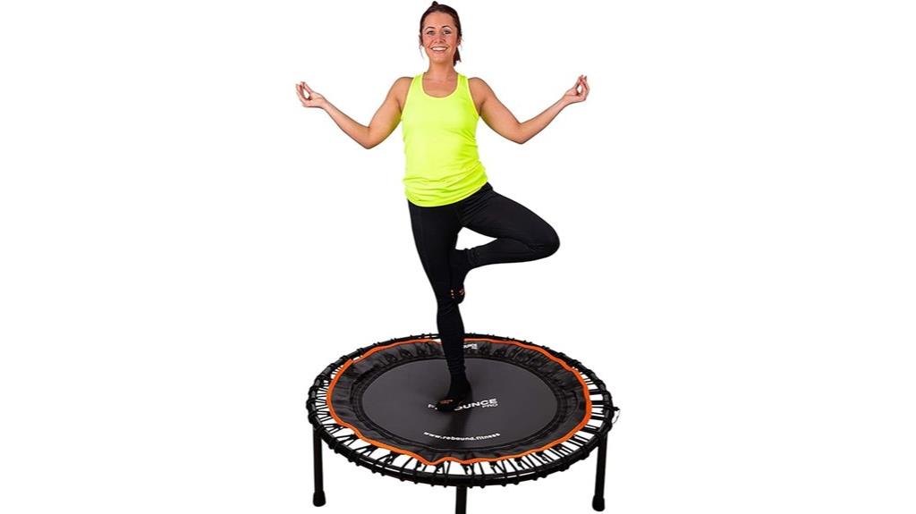 indoor mini trampoline bounce