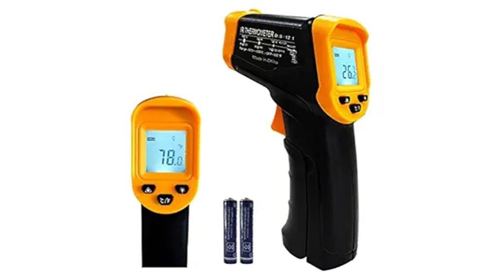 infrared laser temperature gun