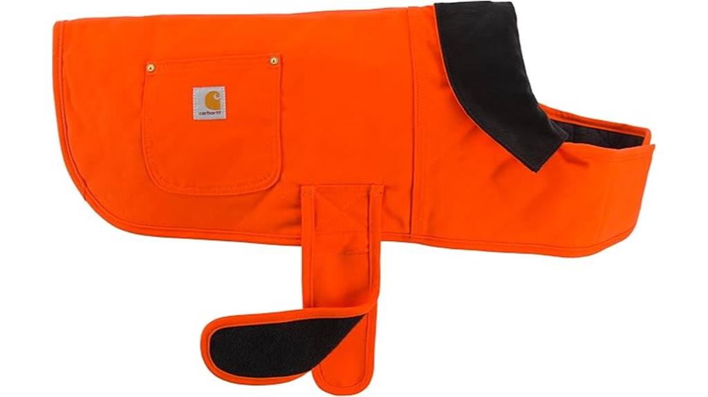 insulated duck dog coat
