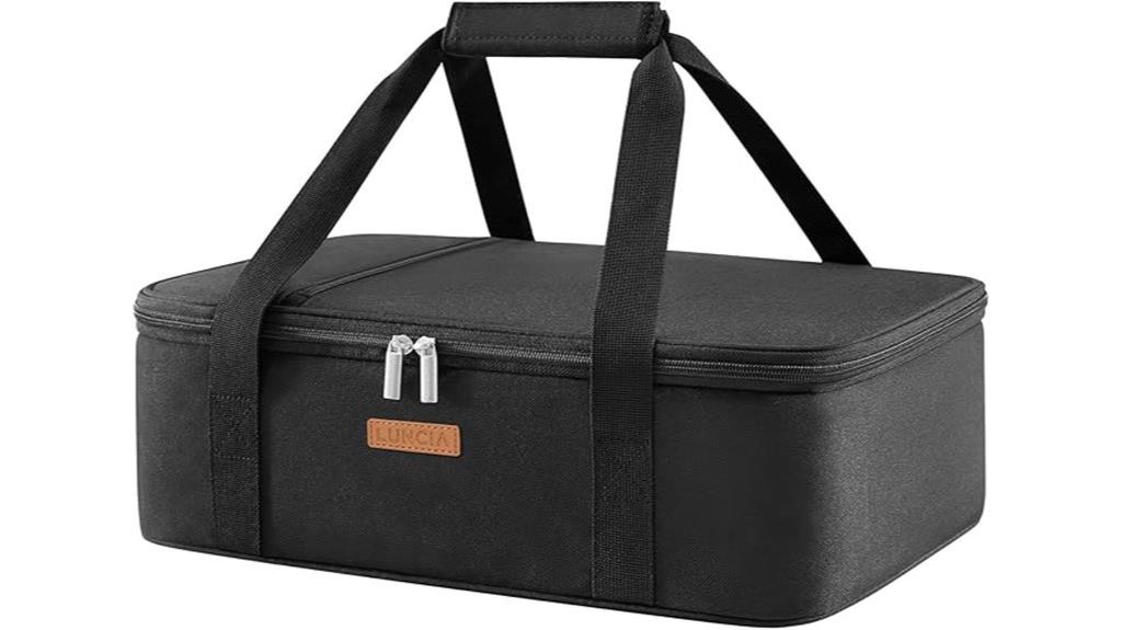 insulated food carrying carrier