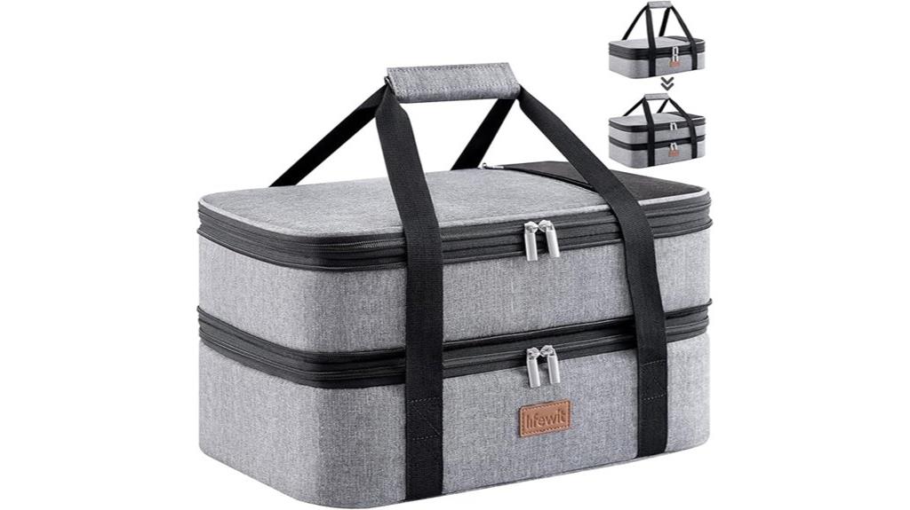 insulated lunch tote