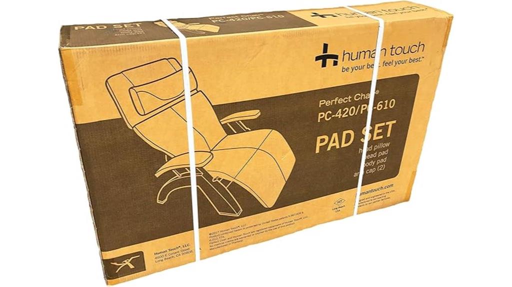 ivory leather chair pads