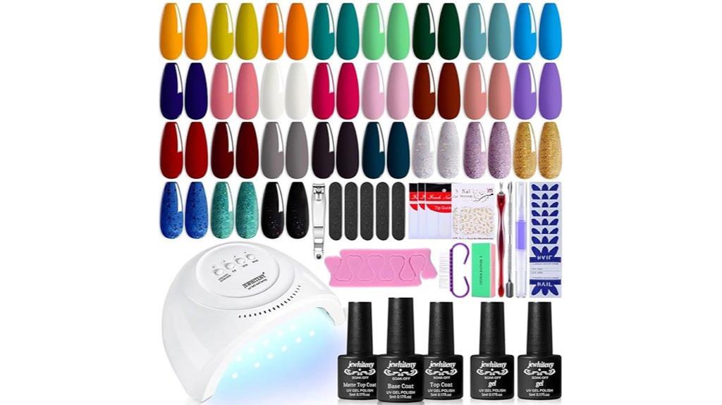 jewelry themed gel nail kit