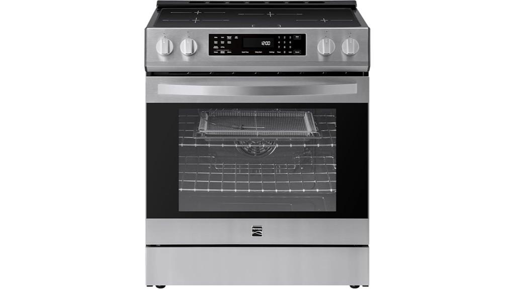 kenmore induction electric range