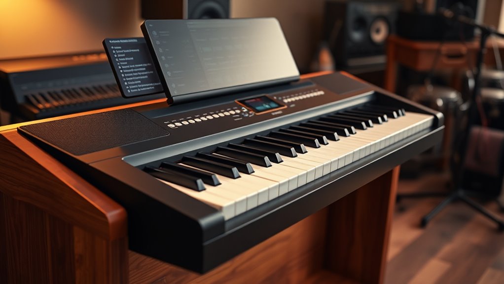 key action sound features