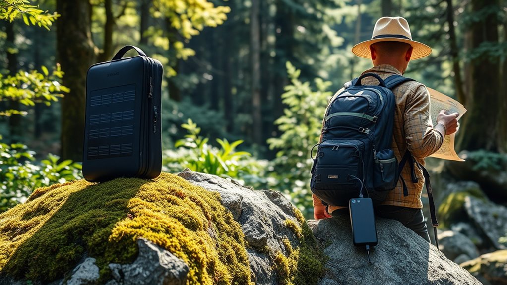 key camping solar charger factors