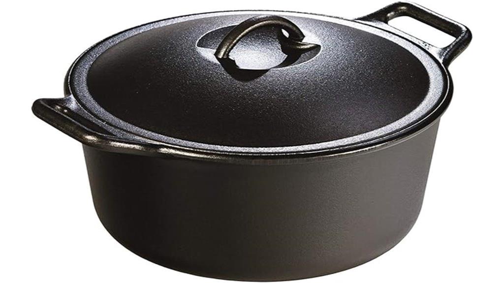 large 7 quart cast iron