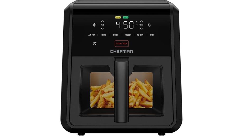 large 7 quart multi function air fryer