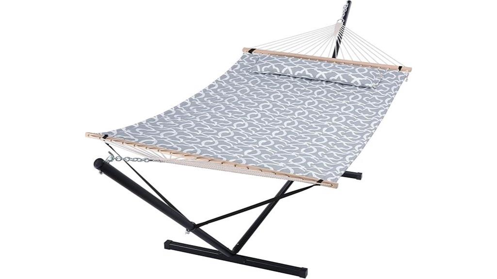 large double hammock stand