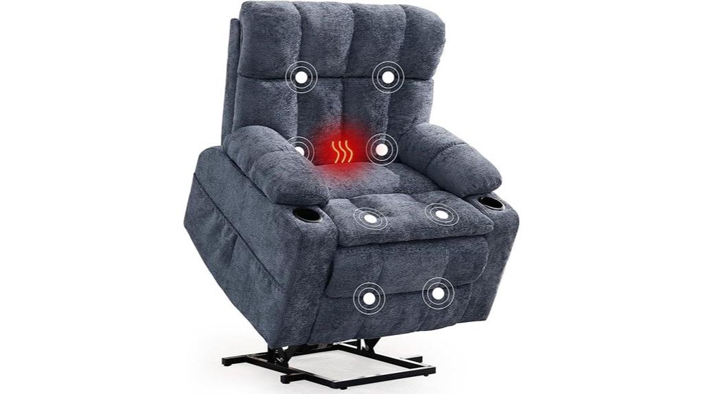 large dual motor recliner