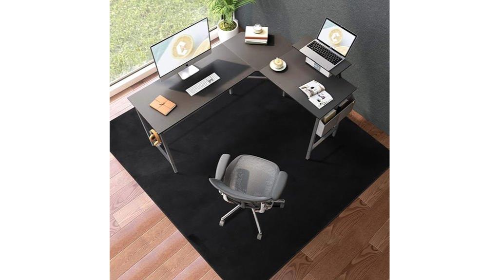 large hard floor chair mat