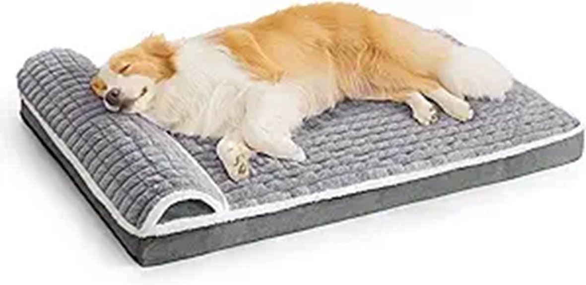 large waterproof orthopedic dog bed
