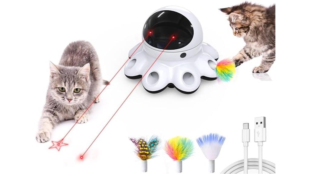 laser cat toy rechargeable