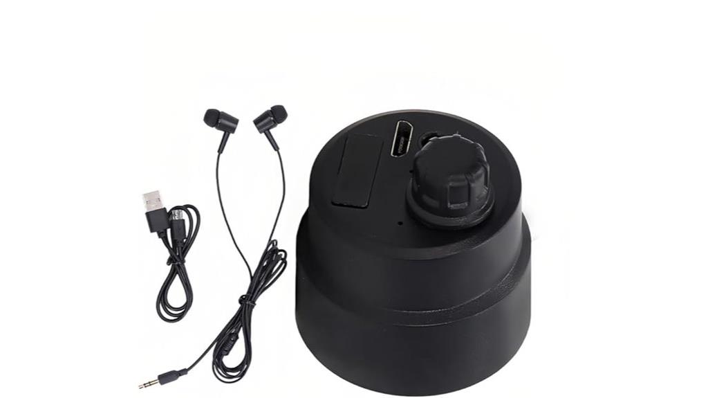 leak detection earphone device