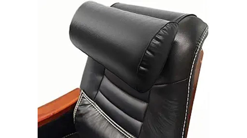 leather recliner pillow