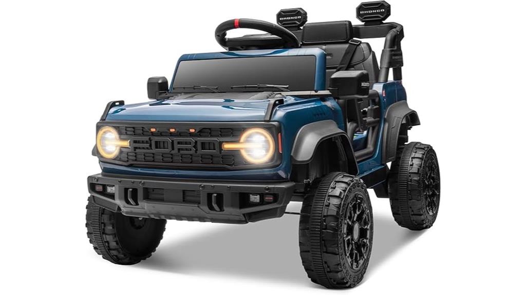 licensed ford bronco electric jeep