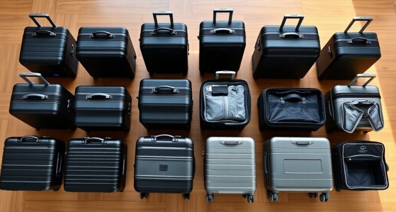 lightweight durable travel suitcases