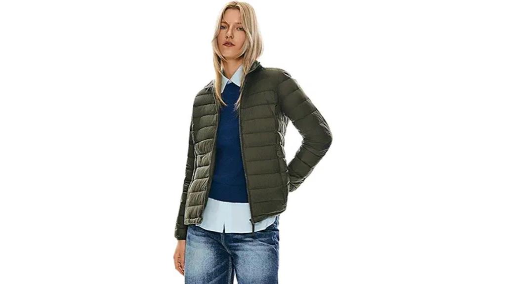 lightweight packable winter jacket